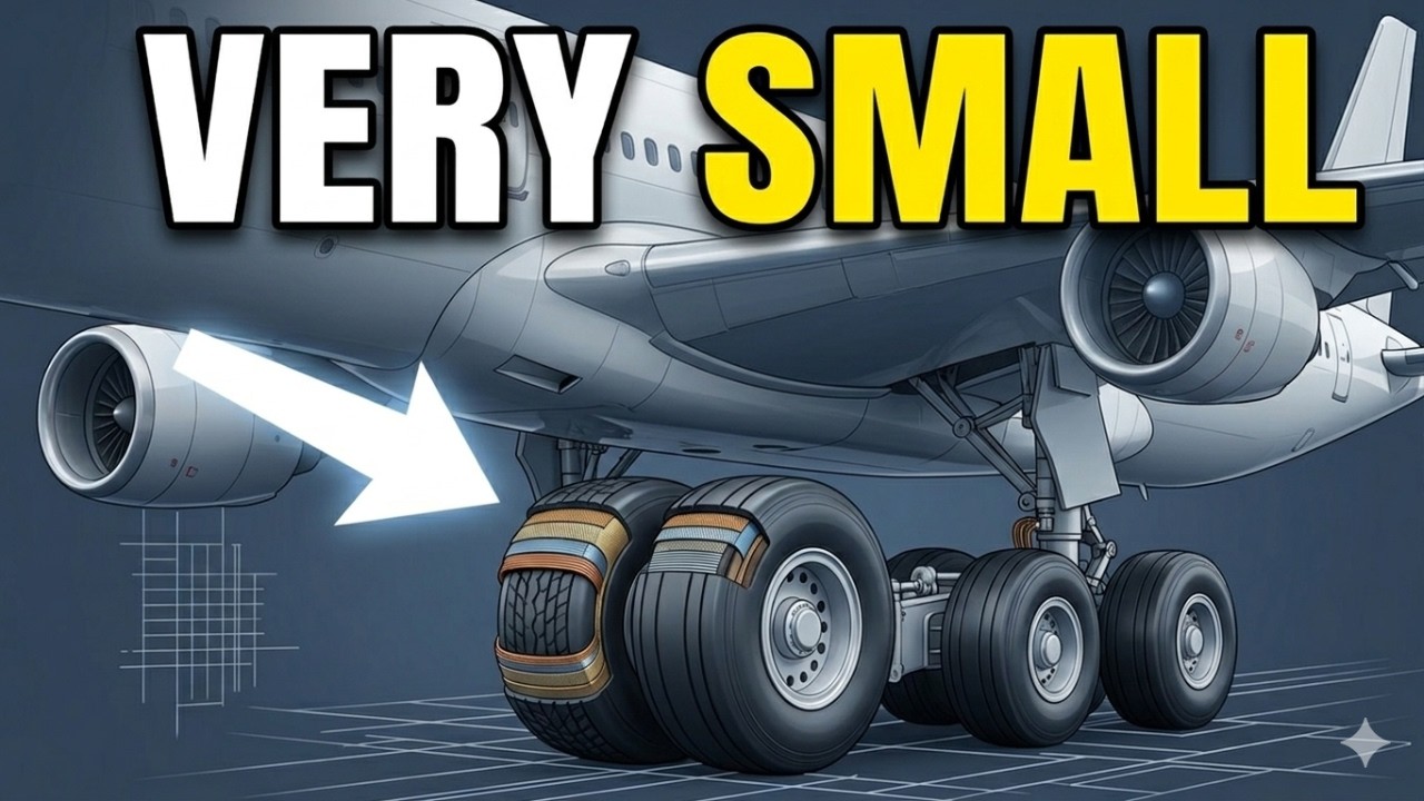 Why Are Aircraft Tires So Small for the Weight