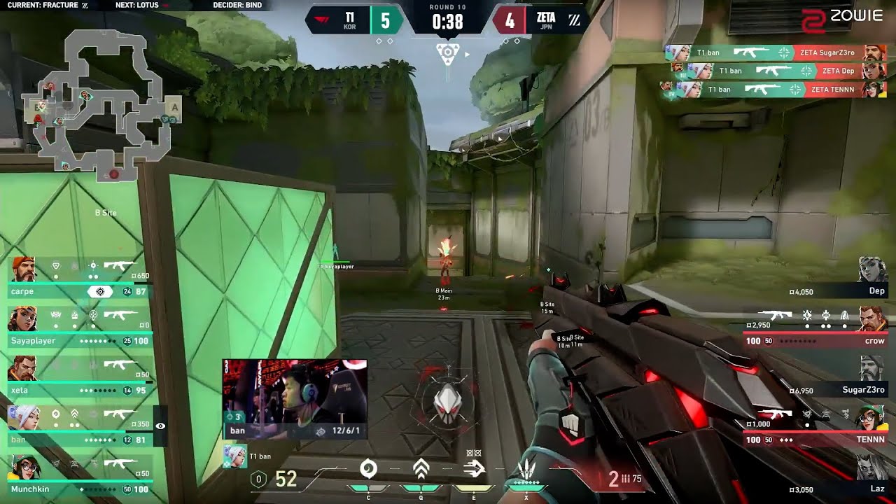 T1 Ban insane ACE against ZETA DIVISION | VCT Pacific