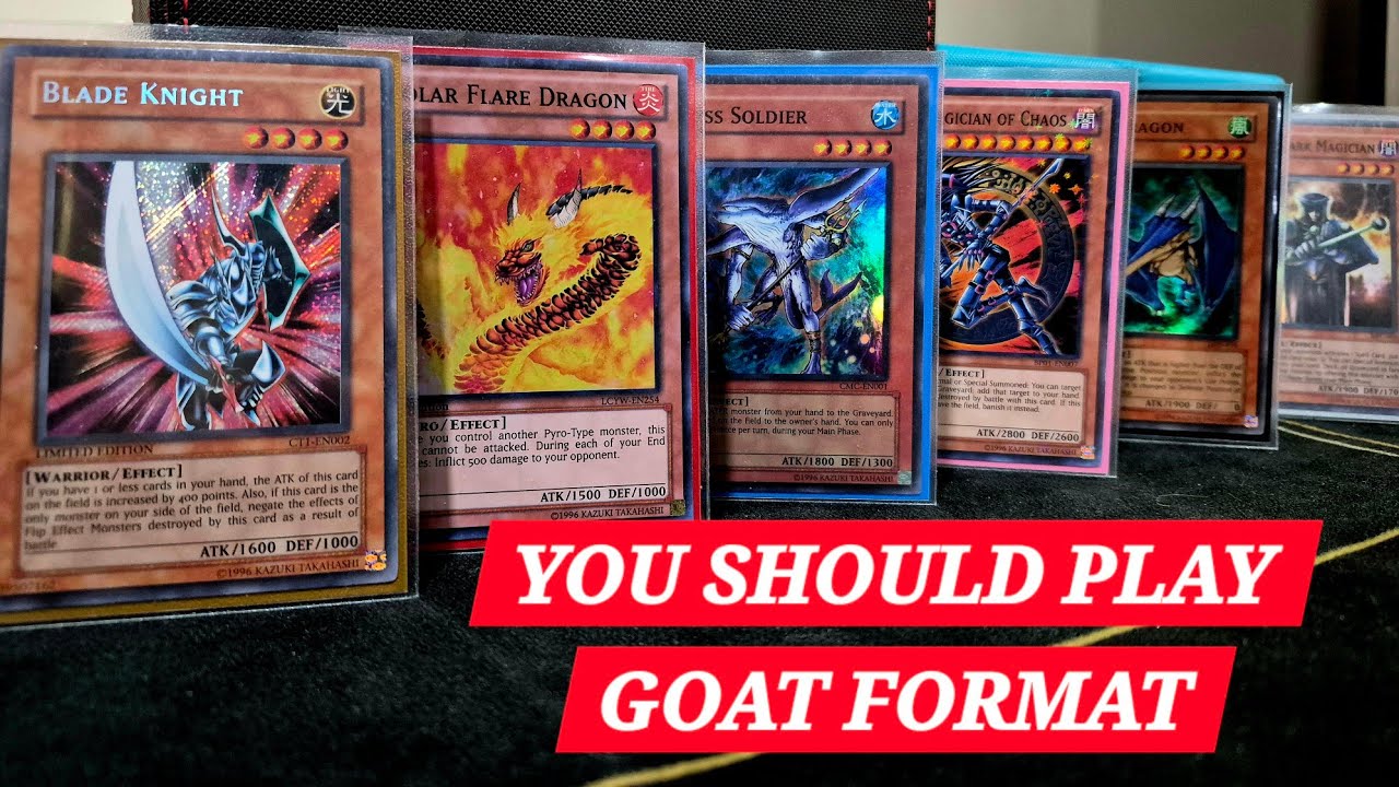 ПОЧЕМУ ВАМ СЛЕДУЕТ ИГРАТЬ В ФОРМАТ GOAT // ОБСУЖДЕНИЕ КАРТОЧНОЙ КАРТОЧКИ YUGIOH