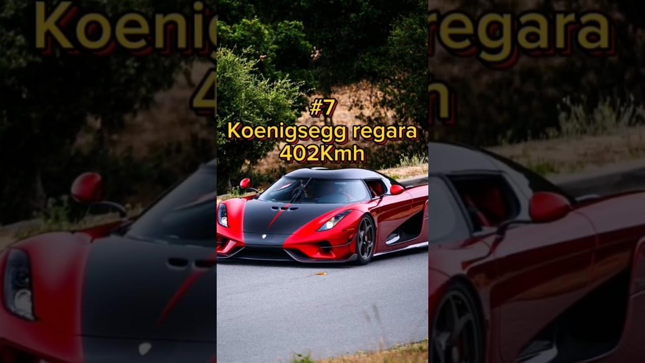 Top 10 fastest cars in the world 2024😱🌎 Wait for end👍 