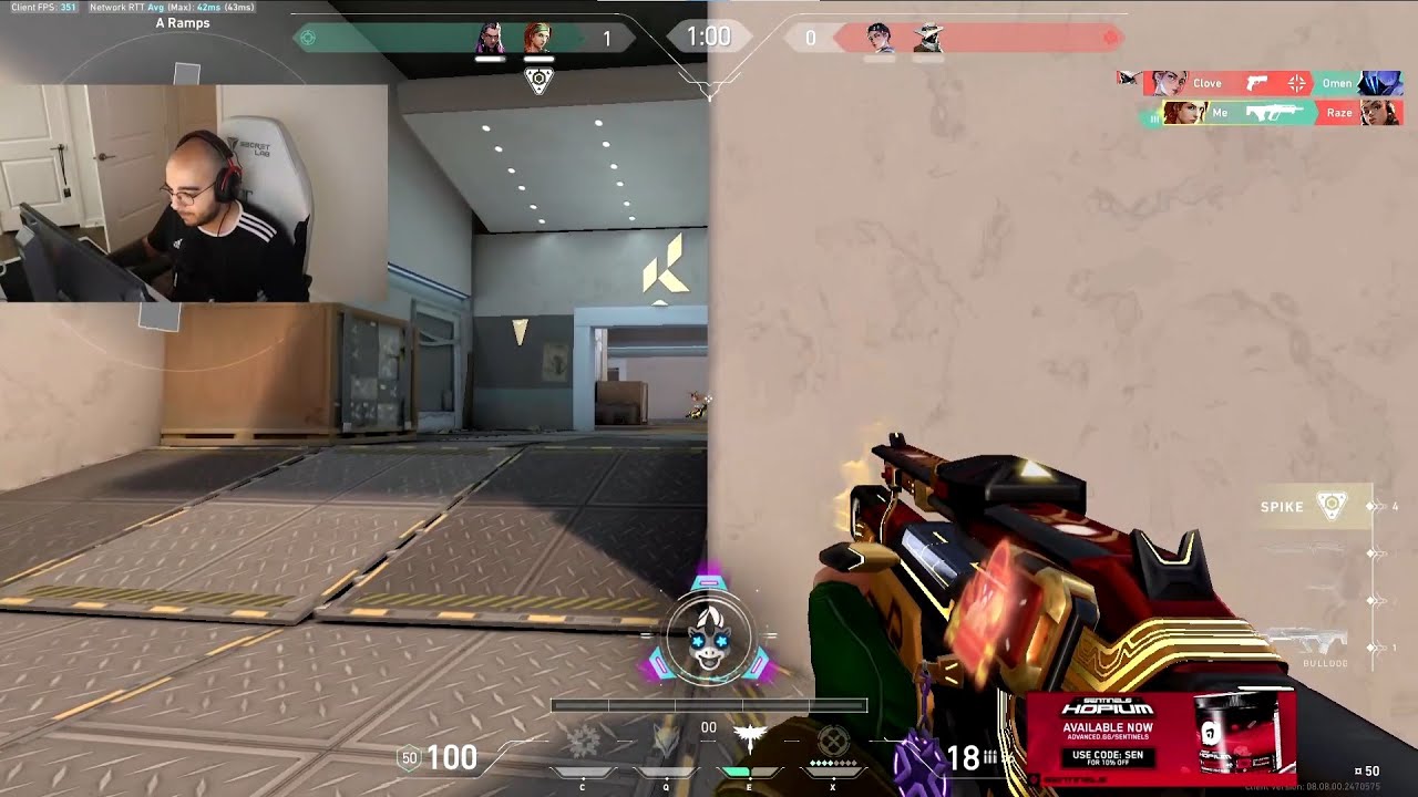 SPLIT! MVP! SEN SACY PRO SKYE VALORANT GAMEPLAY [ FULL MATCH VOD ]