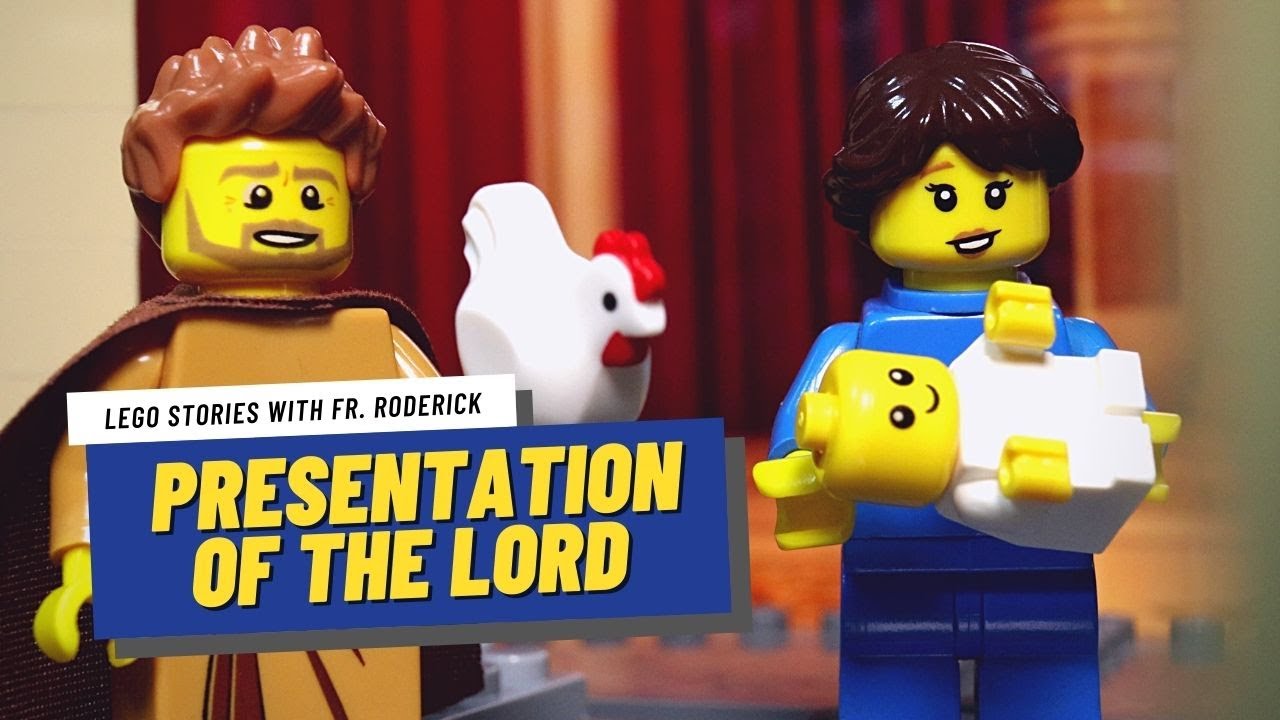 Candlemas (The Presentation of the Lord) explained with Lego!