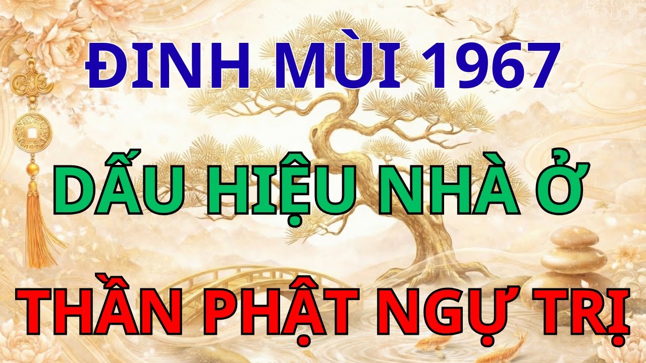 Đinh Mùi 1967: 10 Dấu Hiệu Nhà Có Luồng Khí Cát Tường, Thần Phật Ngự Trị, Càng Ở Càng Giàu.