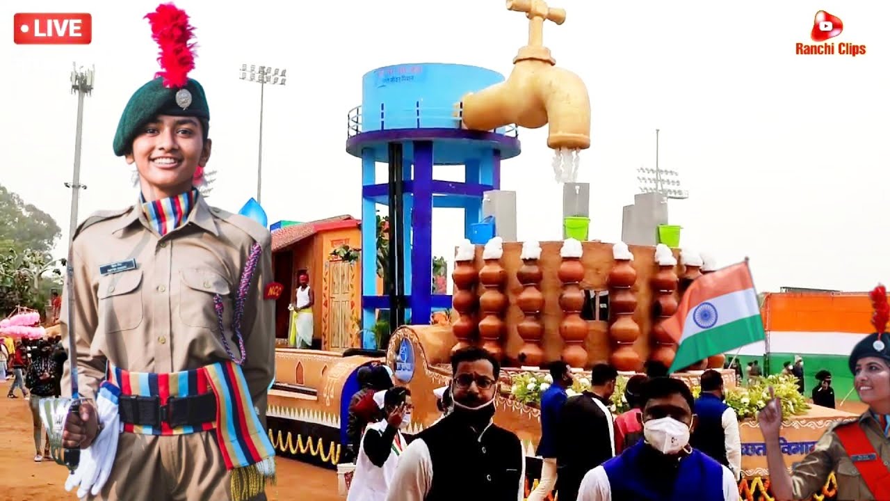 Live:Republic Day 2022 at Ranchi |Morabadi Ground