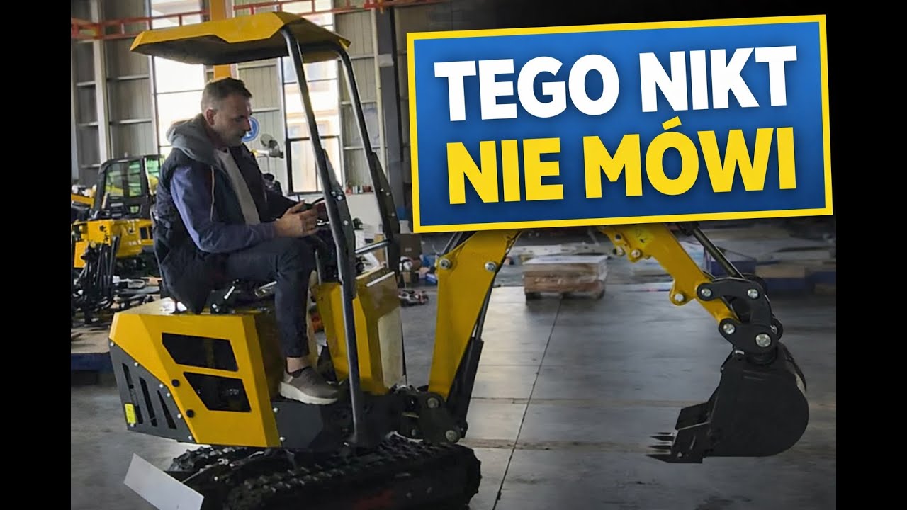 Chińska minikoparka – tego nikt Ci nie powie przed zakupem