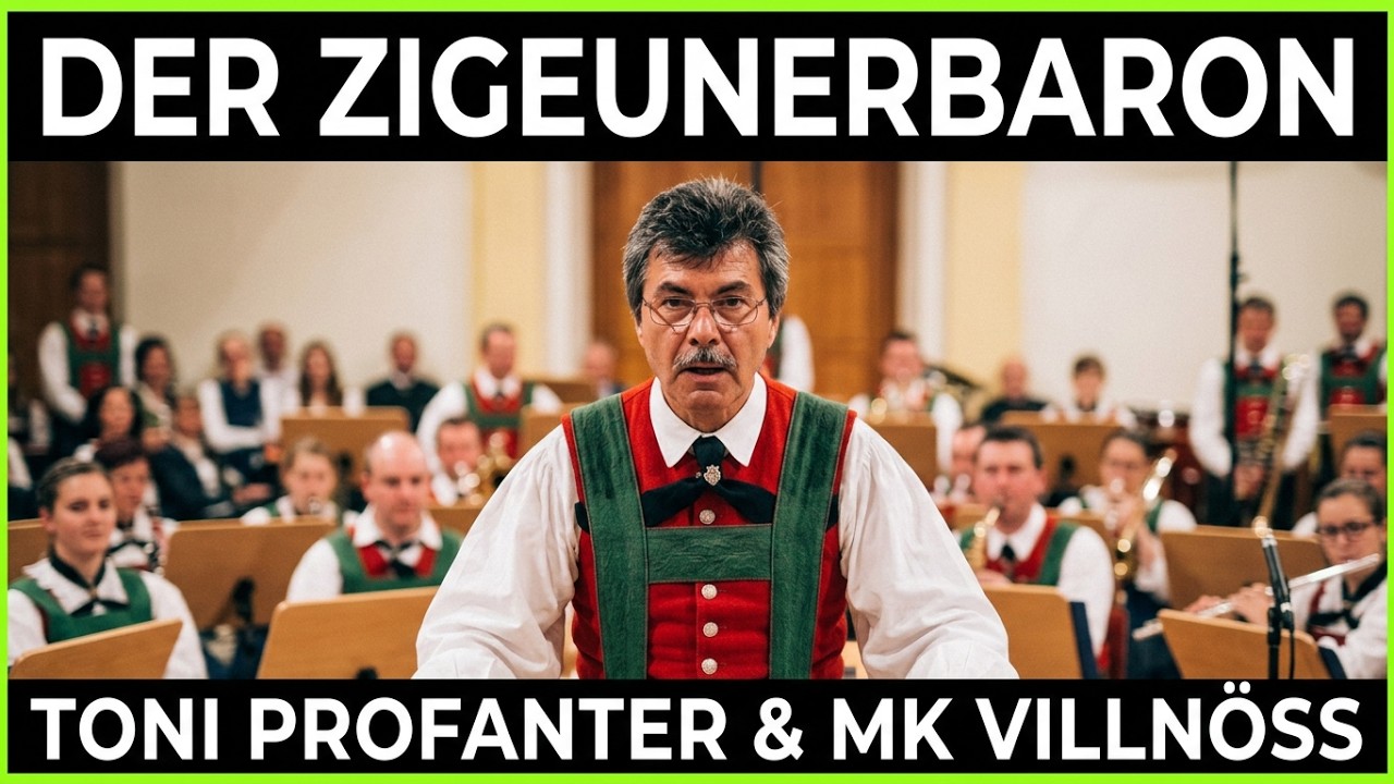 Der Zigeunerbaron - Johann Strauß; Musikkapelle Villnöß - Osterkonzert 2010;