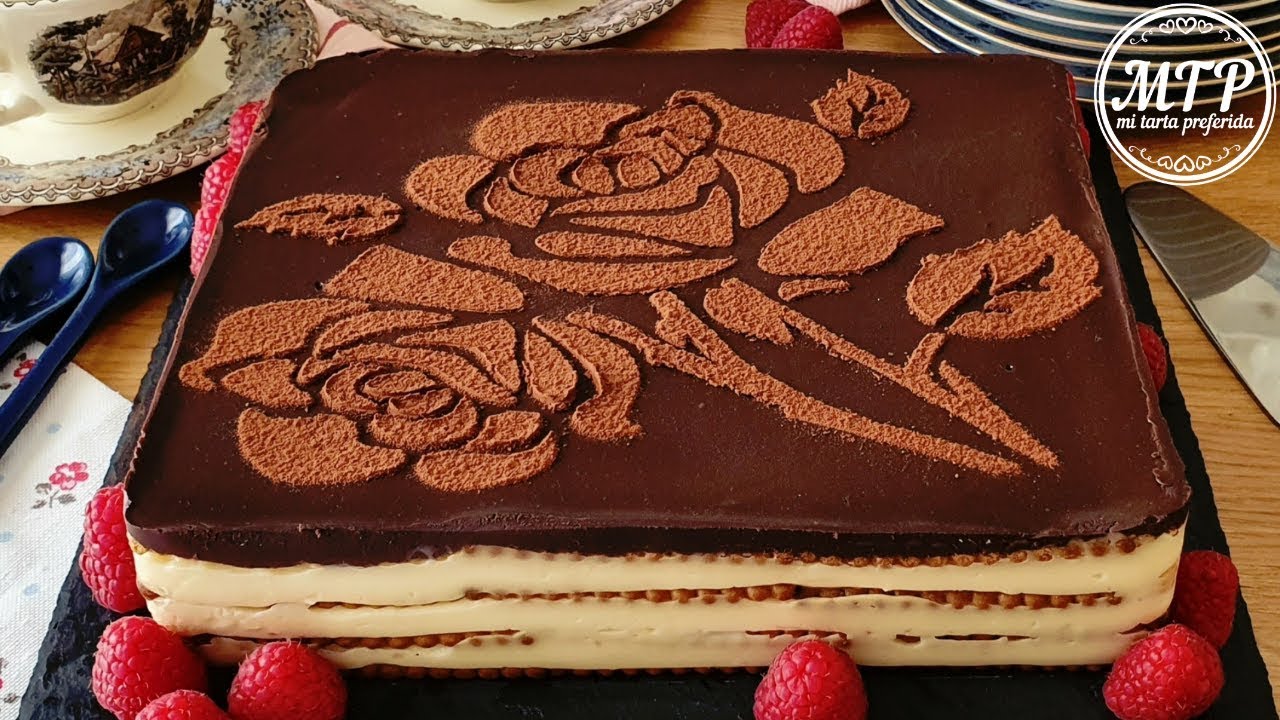 TARTA DE LA ABUELA CON CREMA PASTELERA | Postre sin horno | Mi tarta preferida