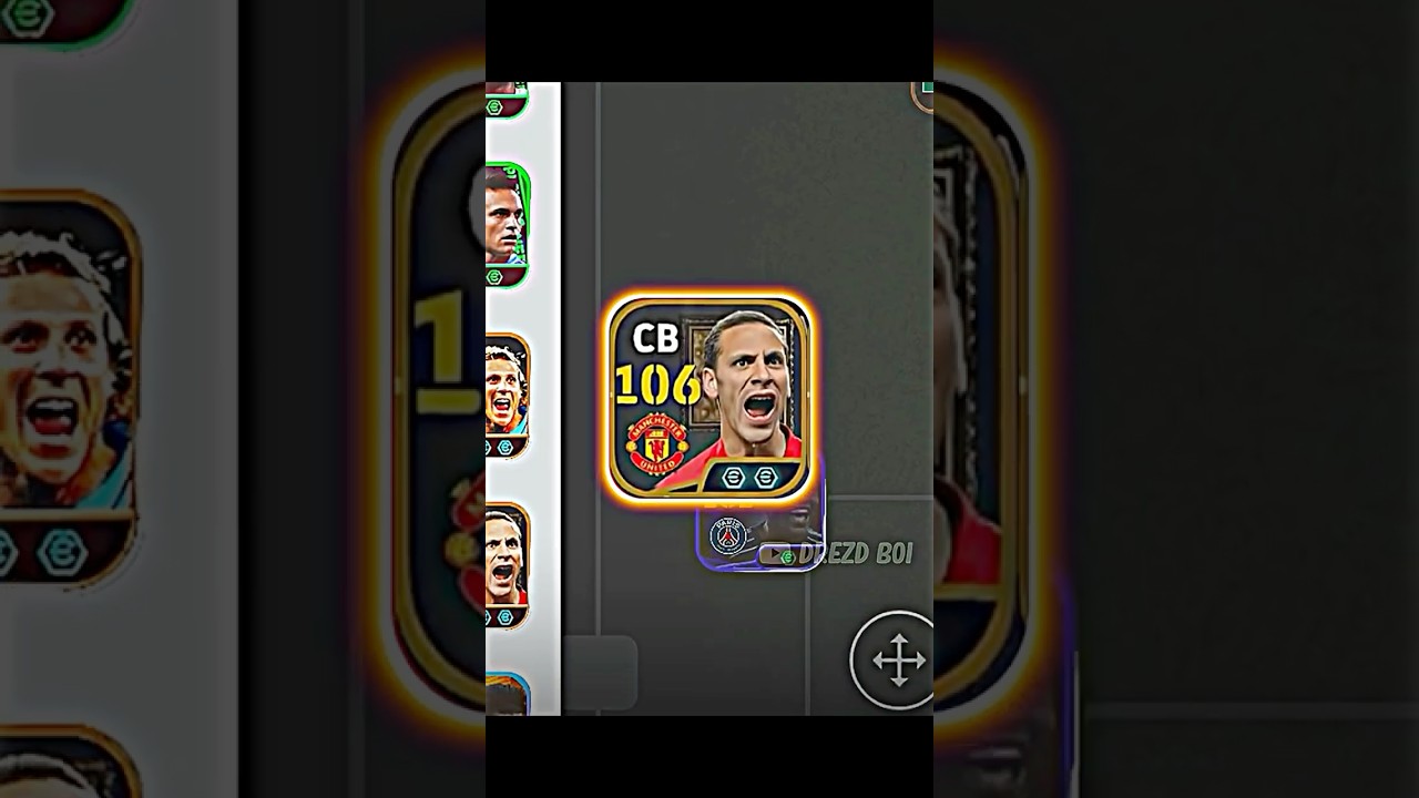 Rio Ferdinand debut in eFootball is already starting crazy 💀&hellip; #efootball2026 #edit