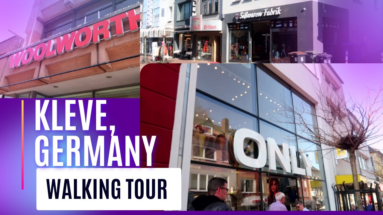 Stores In Kleve (Downtown)| Woolworth, Douglas, New Yorker, Pharmacy, GameStop & More| Germany