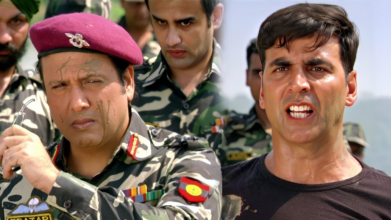 Salute करने के चक्कर में अपने ही Commanding Officer के चेहरे पे उड़ा बैठे कीचड़ | Holiday Movie Comedy