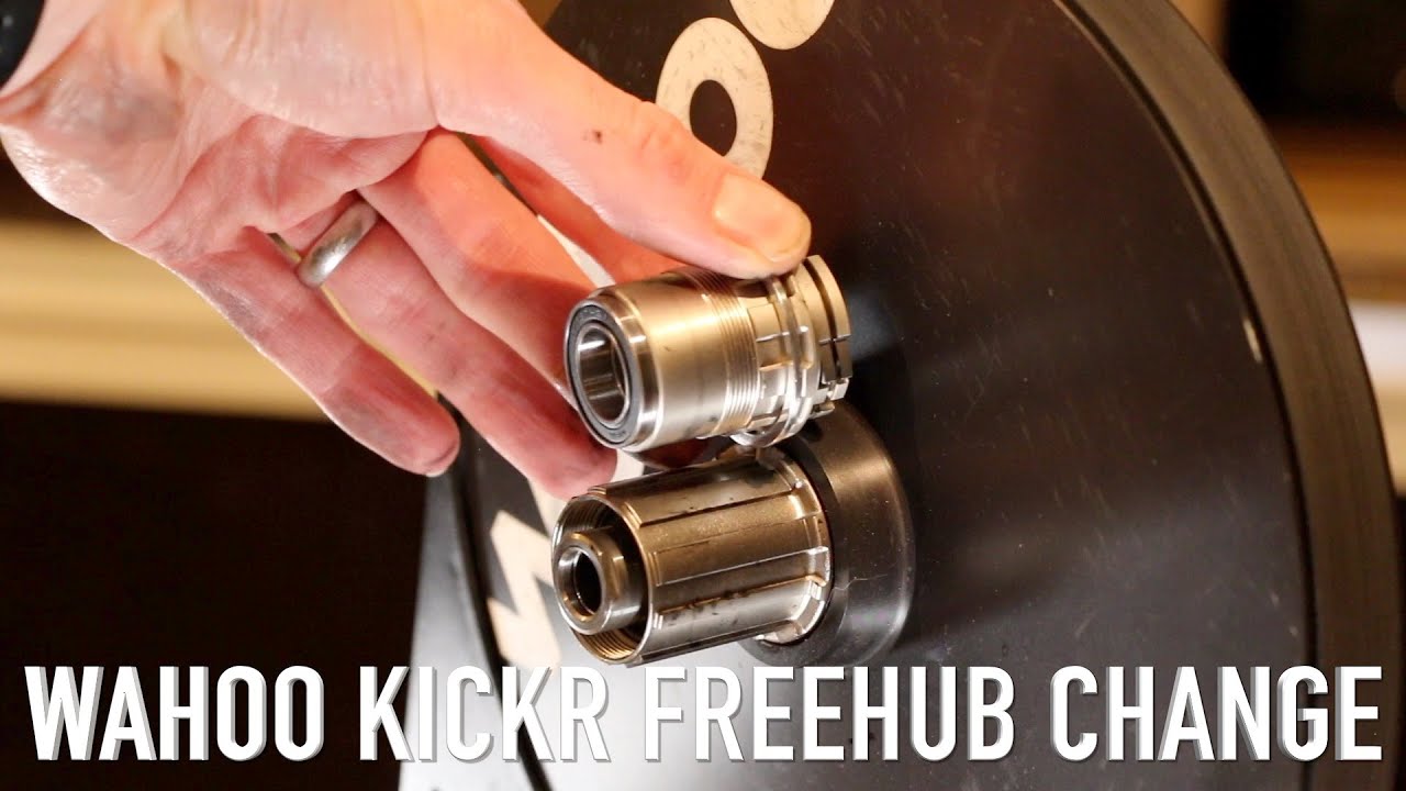 Wahoo KICKR V5 - замена фрихубов с Shimano на SRAM