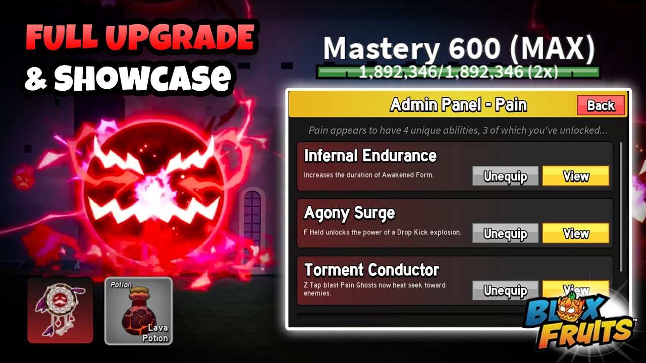How to Upgrade PAIN Rework in Blox Fruits Update 27.3