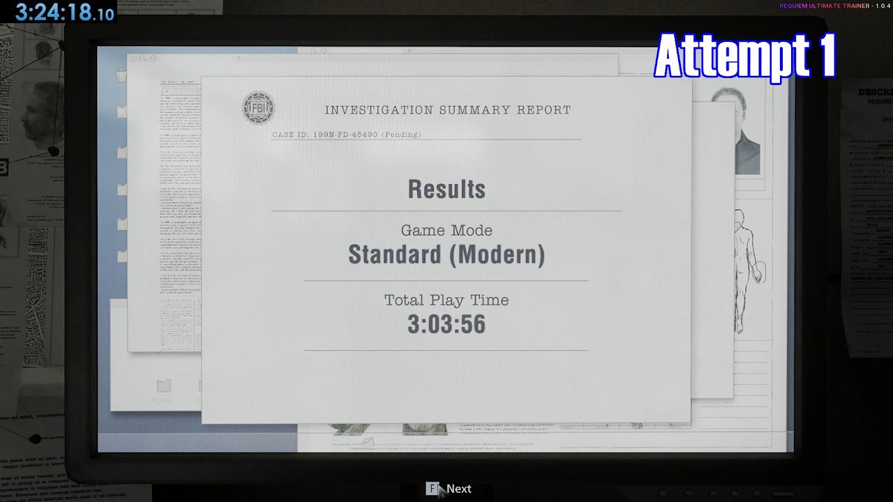 An Amateur Attempt at a Resident Evil Requiem Speed Run