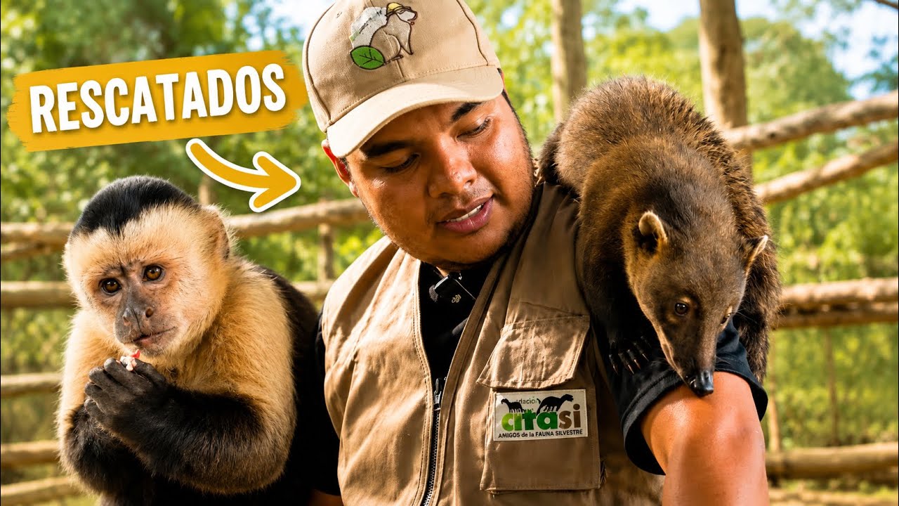 As&iacute; es un centro de RESCATE de MONOS