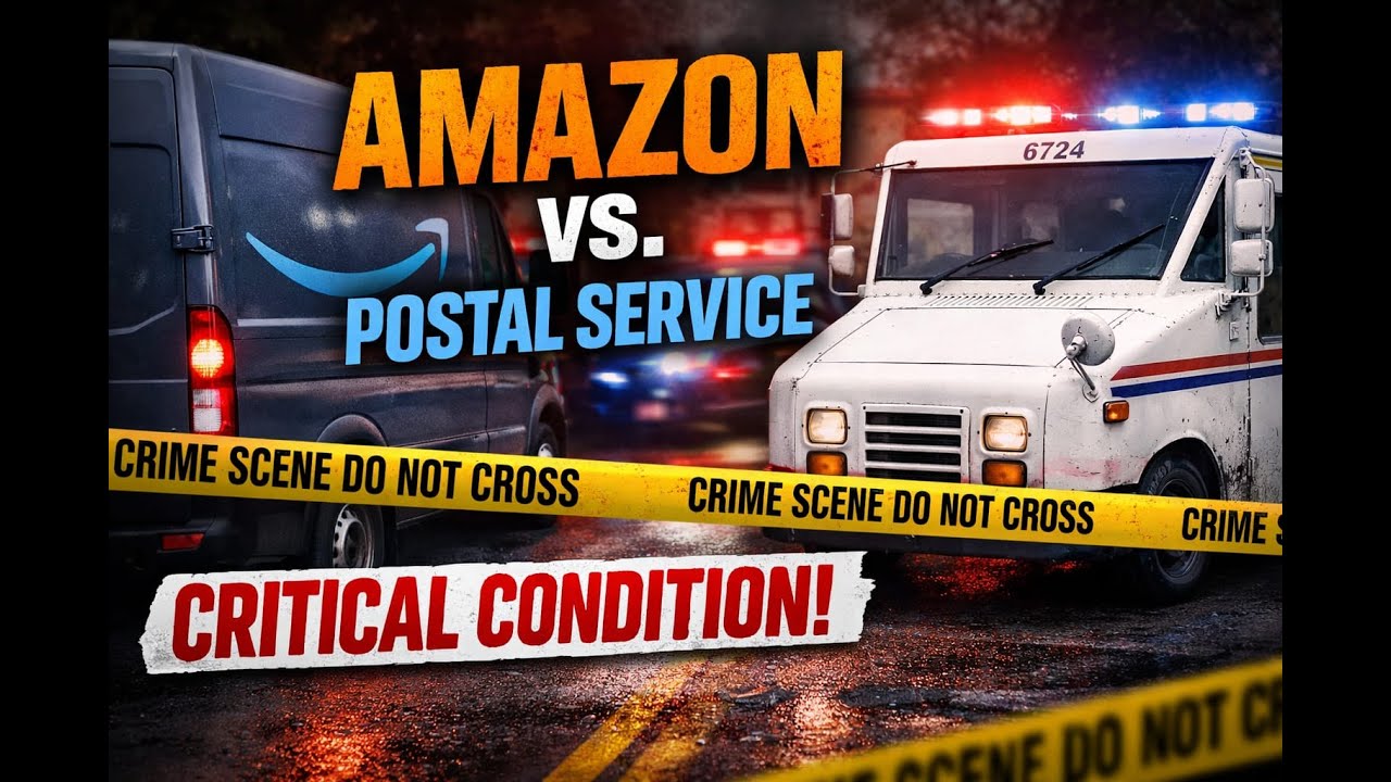 🤯Почтальон получил пулевое ранение в лицо&hellip; от водителя Amazon.