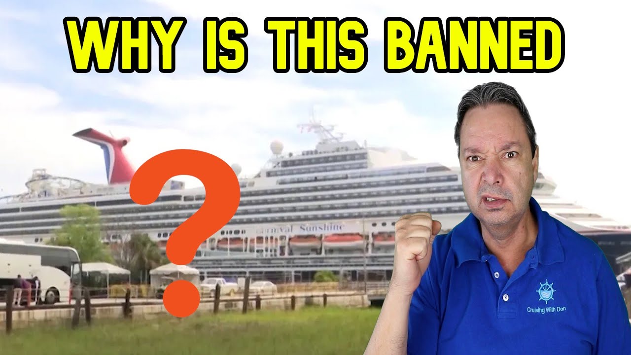 Passenger Shocked After Carnival Confiscated This Item