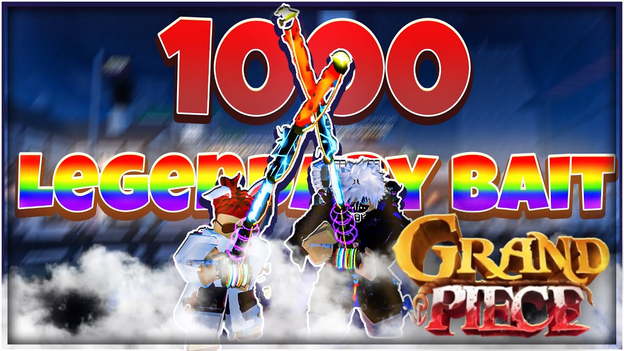 [GPO] 1000 Legendary Bait on 4x LOGIA Got Me This on Roblox