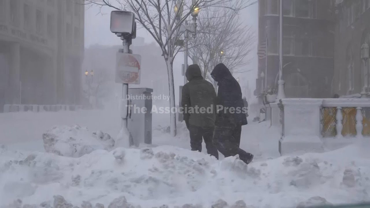Boston reels as massive snowstorm pummels northeastern US