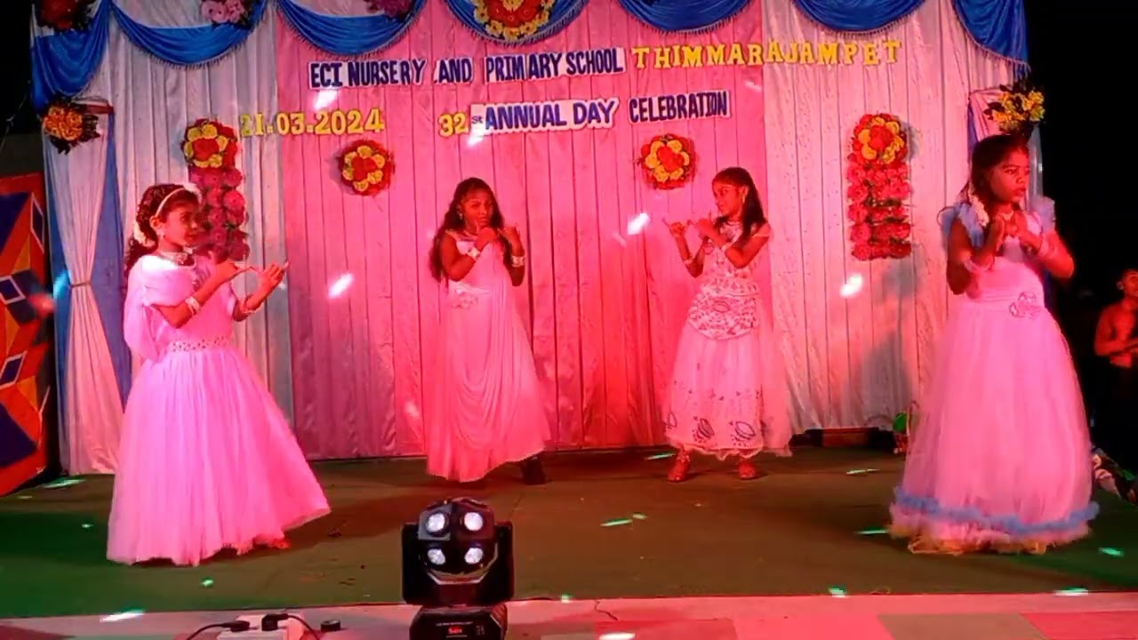ECI NP SCHOOL THIMMARAJAMPET || 32ND ANNUAL DAY 2023-2024 || மிகுவேல் இஸ்ரவேல் DANCE PERFORMANCE