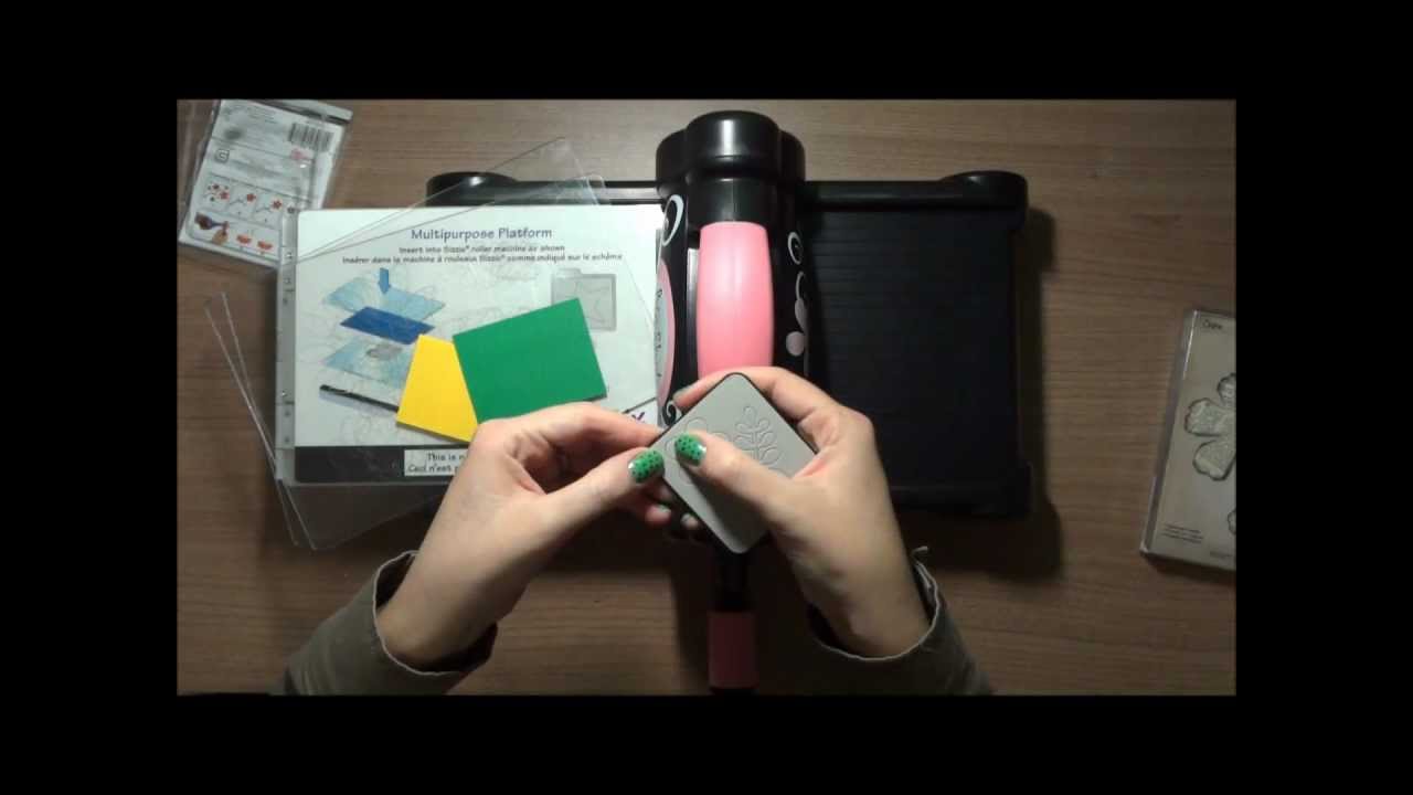 Como usar a Big Shot Sizzix - em Português