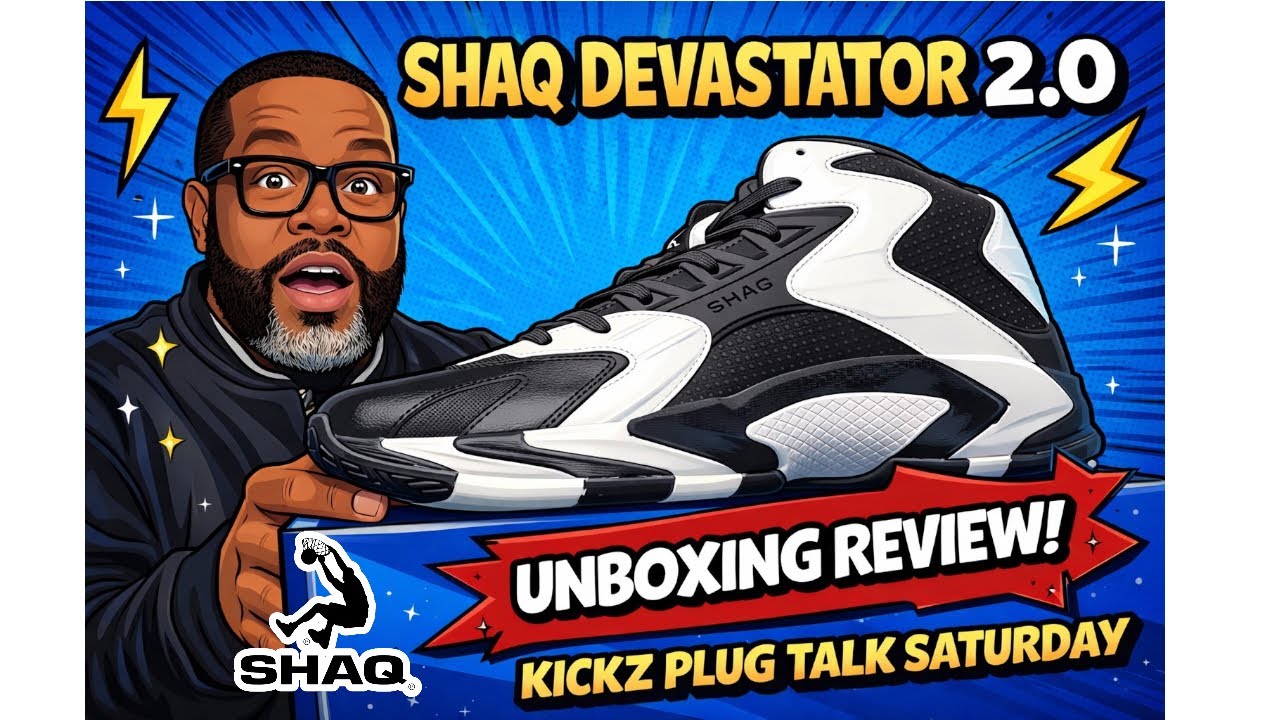 “SHAQ Devastator 2.0: Are These A Sleeper? 🔥 Full Unboxing & Review | Kickz Plug Talk”|| 
