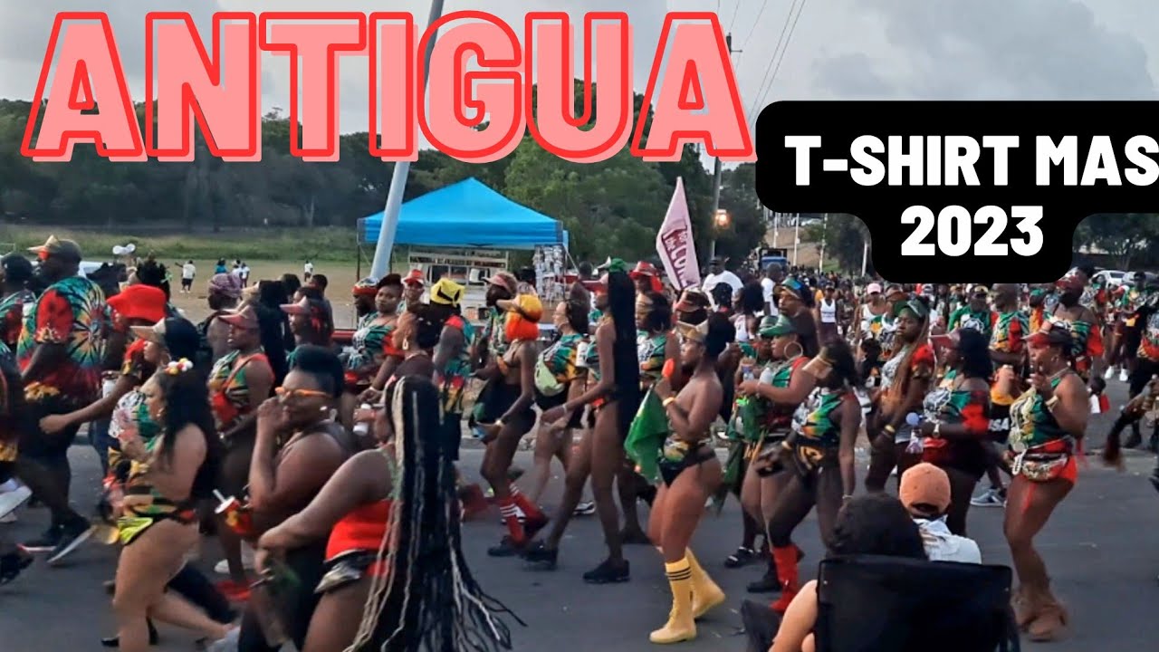 T Shirt MAS Antigua Carnival 2023 || Antigua and Barbuda