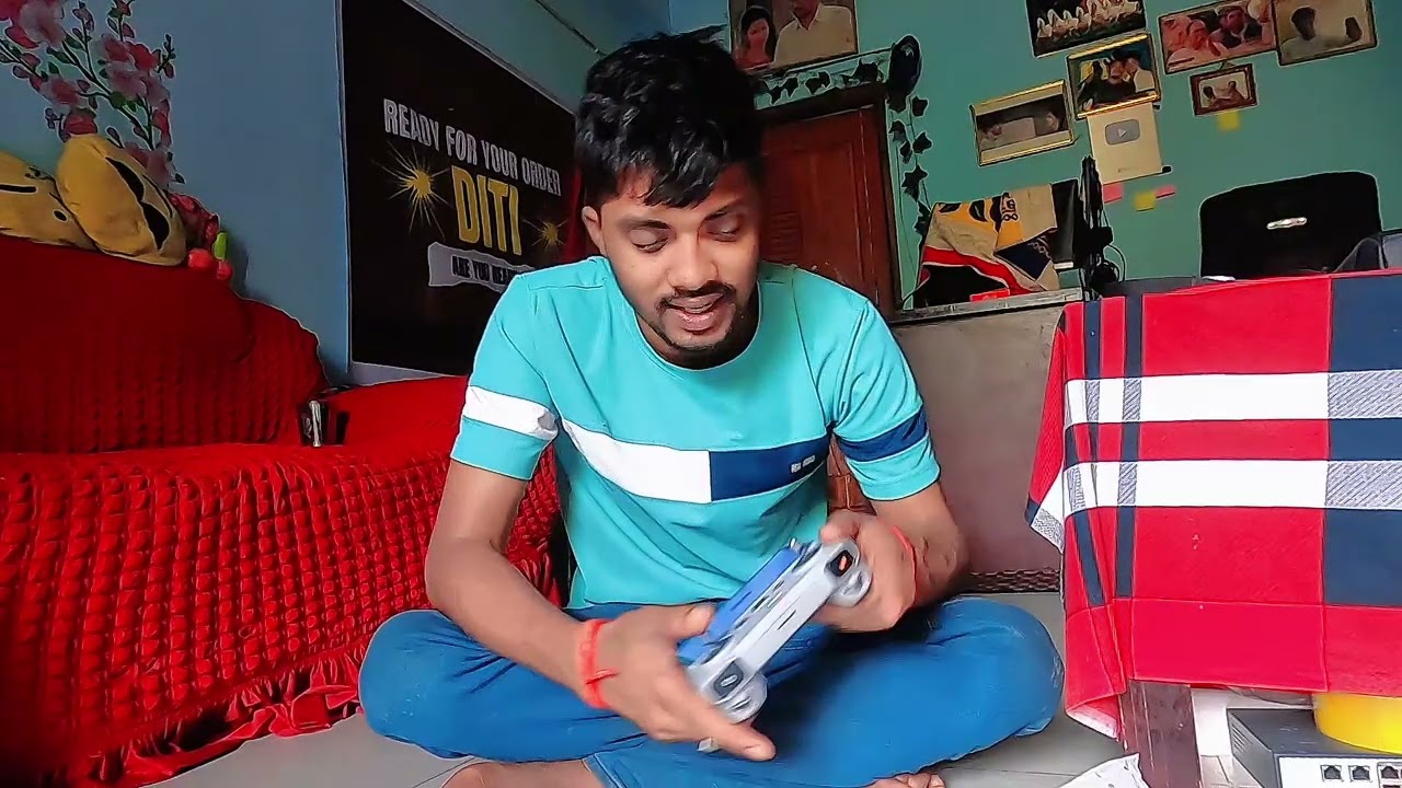 ভারত থেকে ফিরে ড্রোন চেক করতেছি