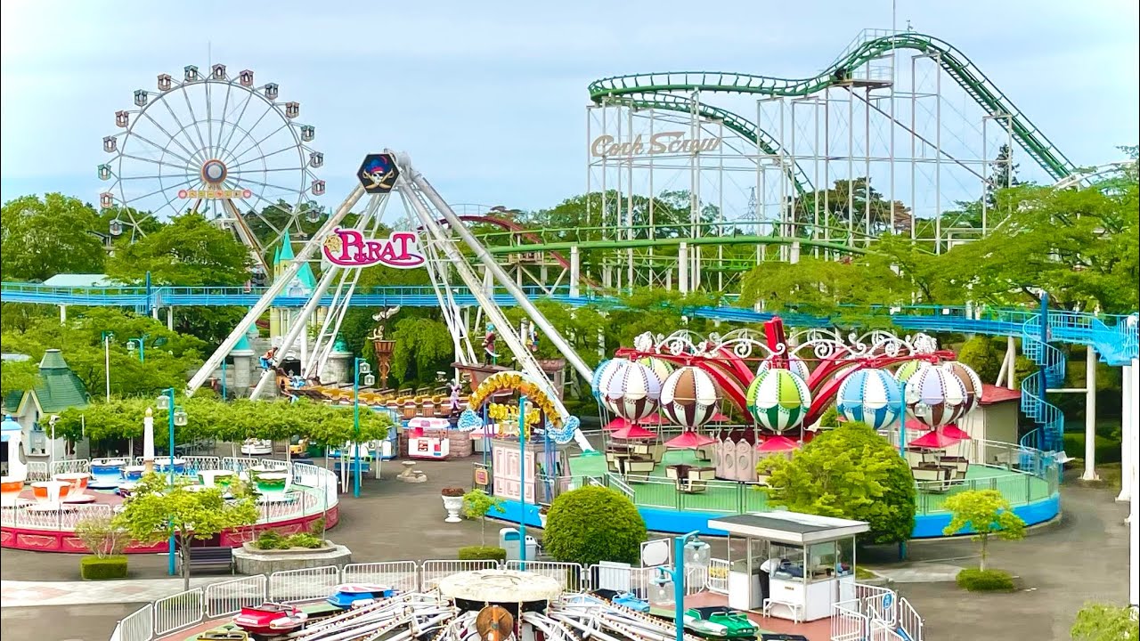 【最新】八木山ベニーランドの全コースターをイッキ見！ on-ride POV (乗車映像)