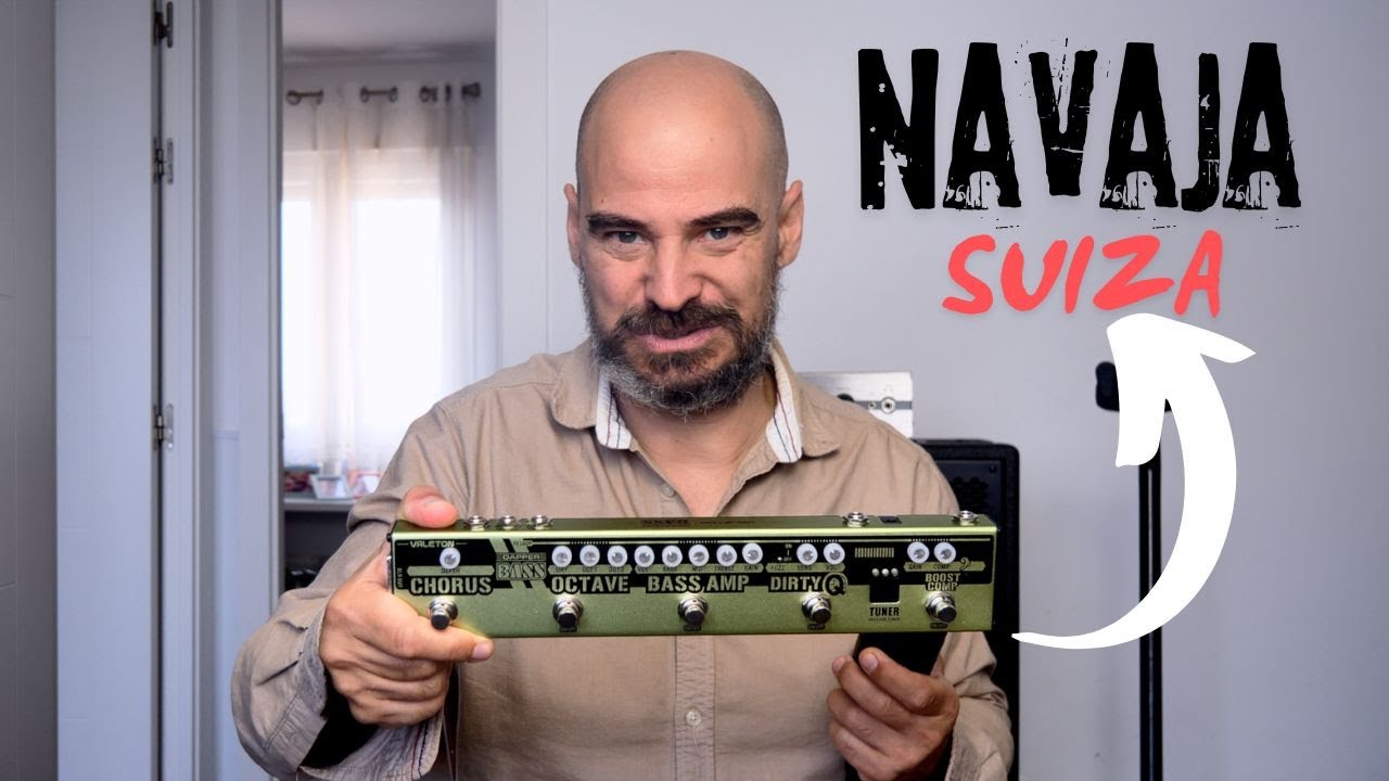Conoce el VALETON Dapper Bass: 7 Pedales en 1