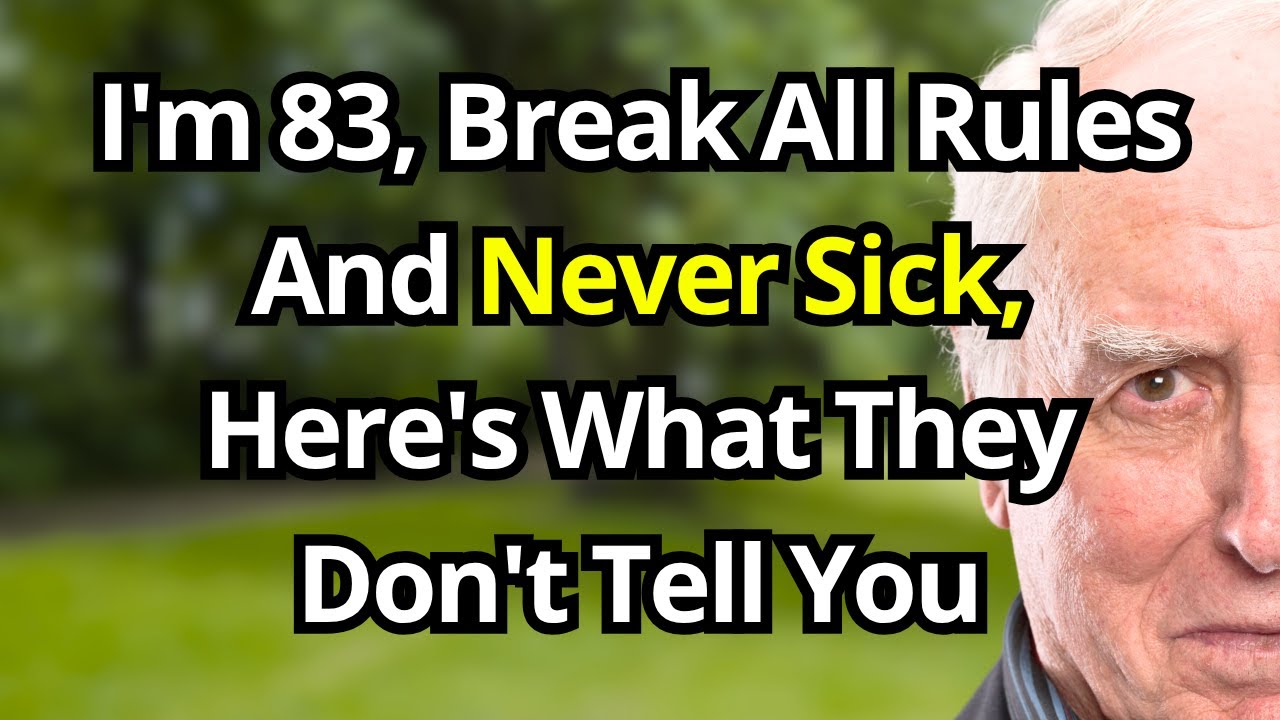 I'm 83 and Doctors Are Shocked! The 4 