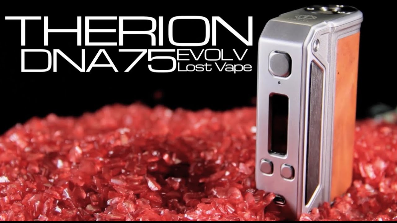 New THERION DNA75 Box Mod Review by: Lost Vape ~DNA75 CHIP~