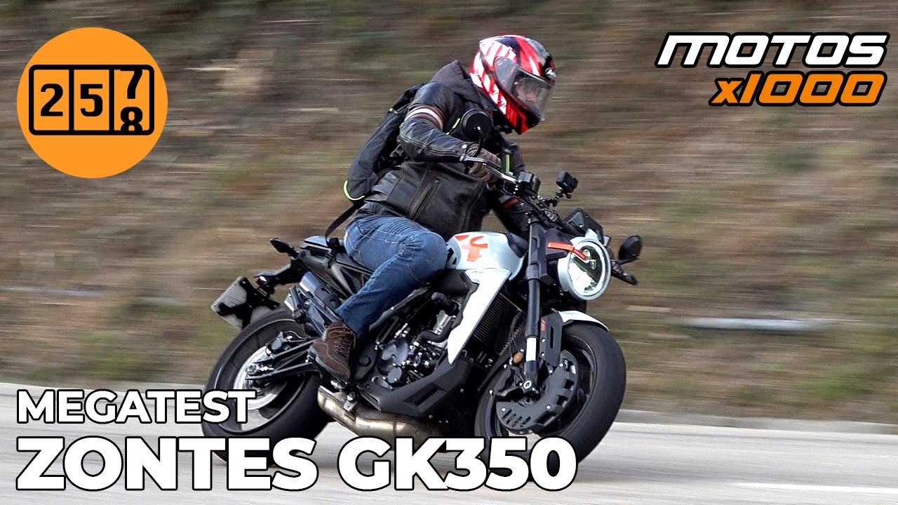 MEGATEST ZONTES GK350 | Motosx1000