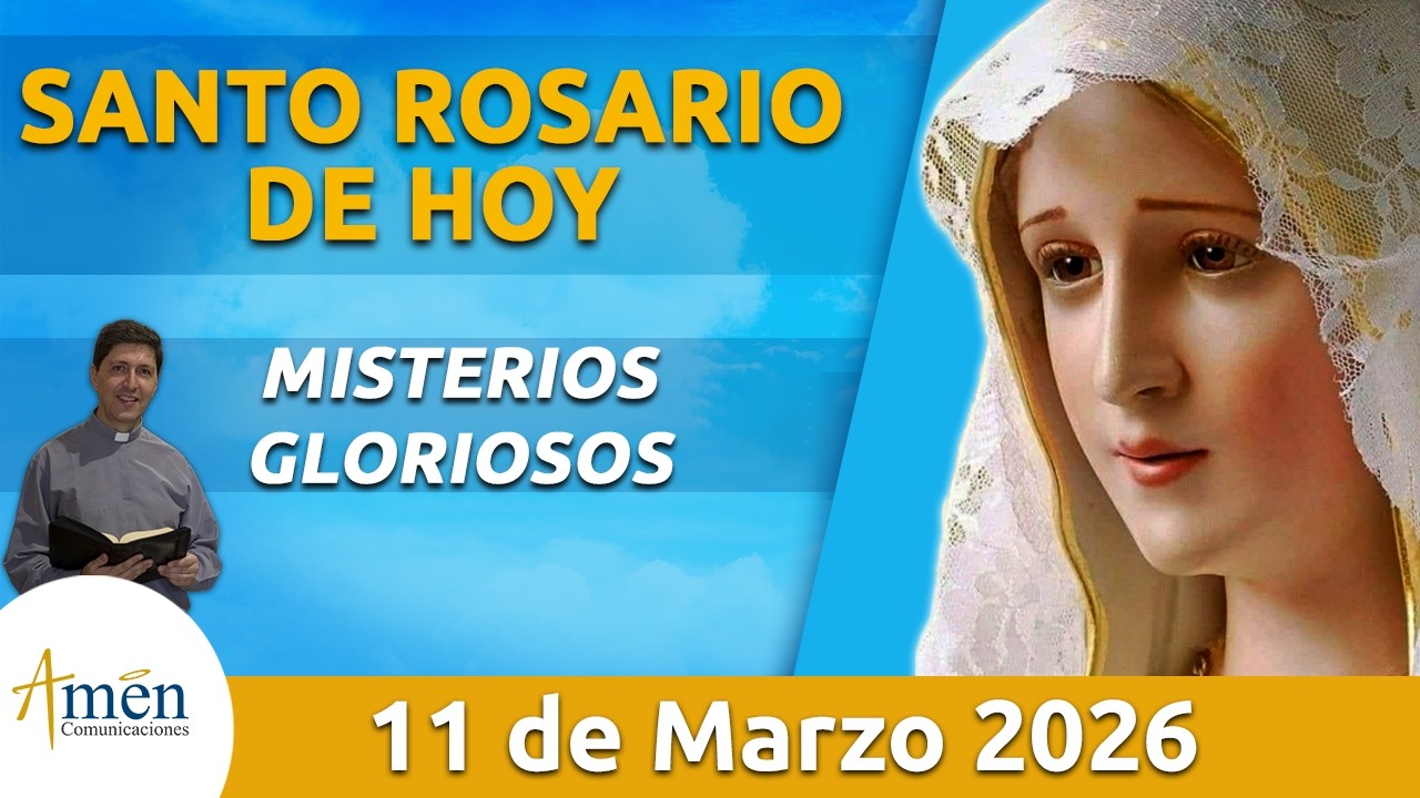 Santo Rosario de Hoy Miércoles 11 Marzo de 2026 l Padre Carlos Yepes l Católica l Rosario l Amén