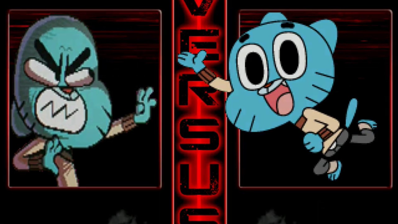 M.U.G.E.N: Gumball & Darwin Watterson Vs His Fake Self