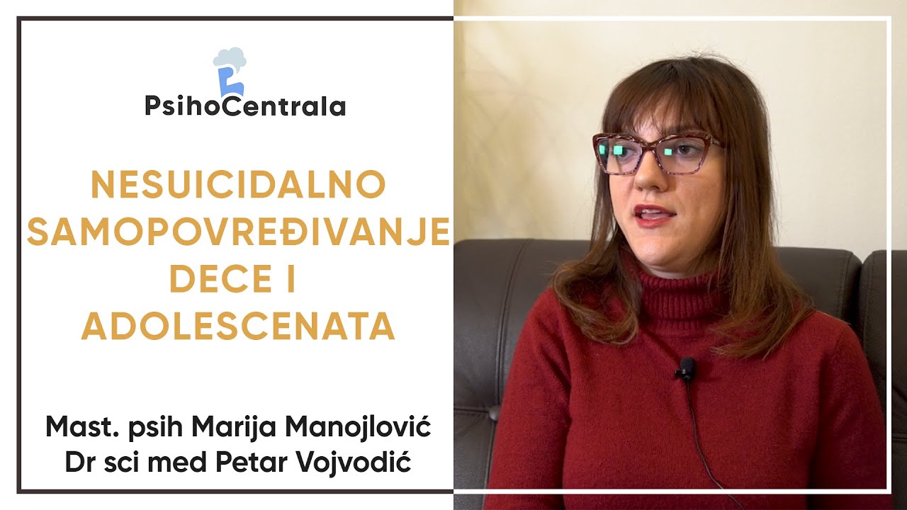 Nesuicidalno samopovređivanje kod dece i adolescenata.  Kako razumeti, prepoznati i šta preduzeti?