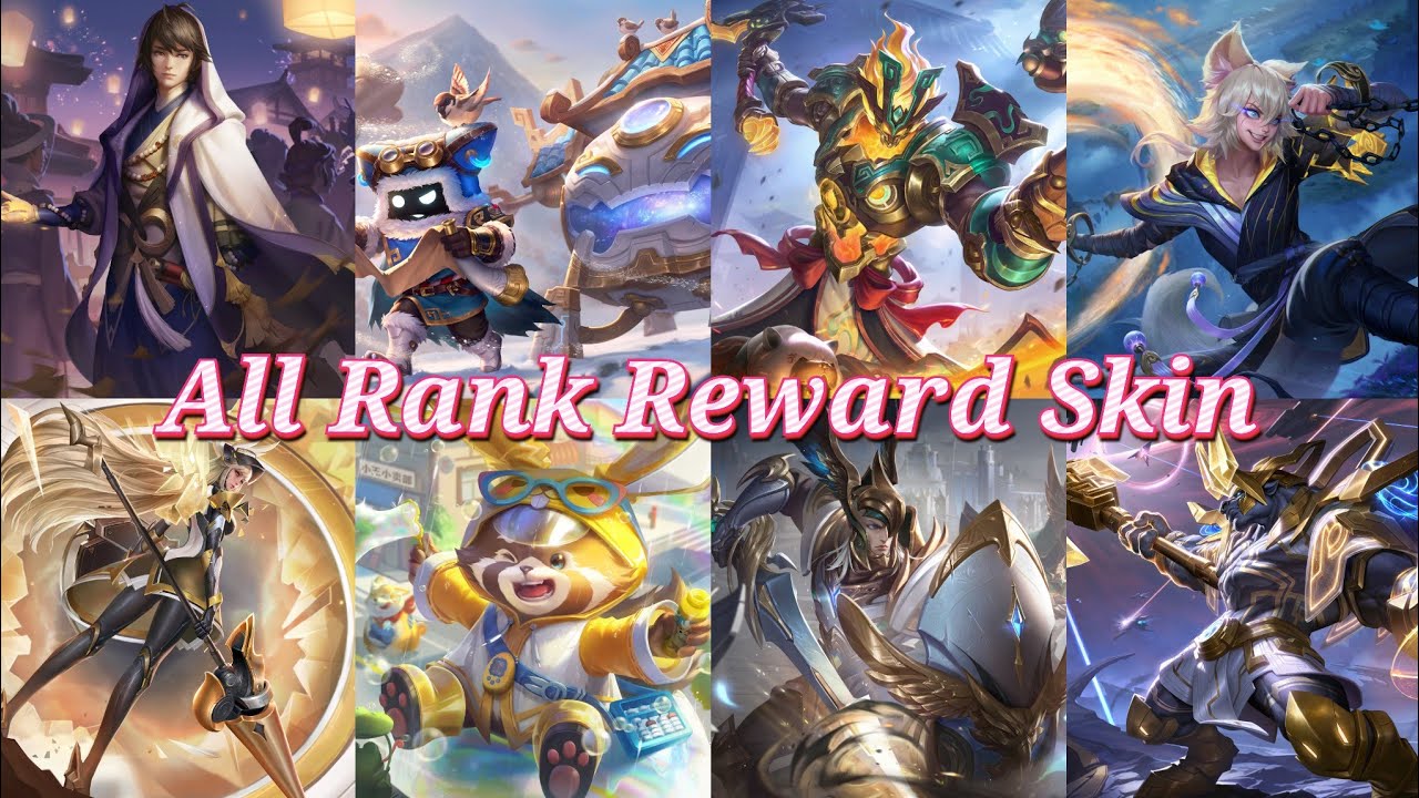 [CN] ALL RANK REWARD SKINS • HONOR OF KINGS