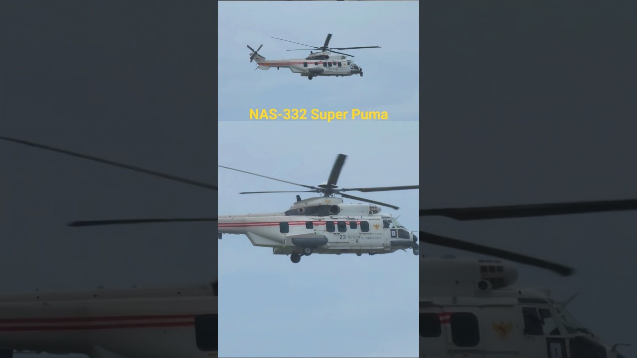 Aérospatiale/Airbus Helicopters Super Puma (atau NAS-332 Super Puma).