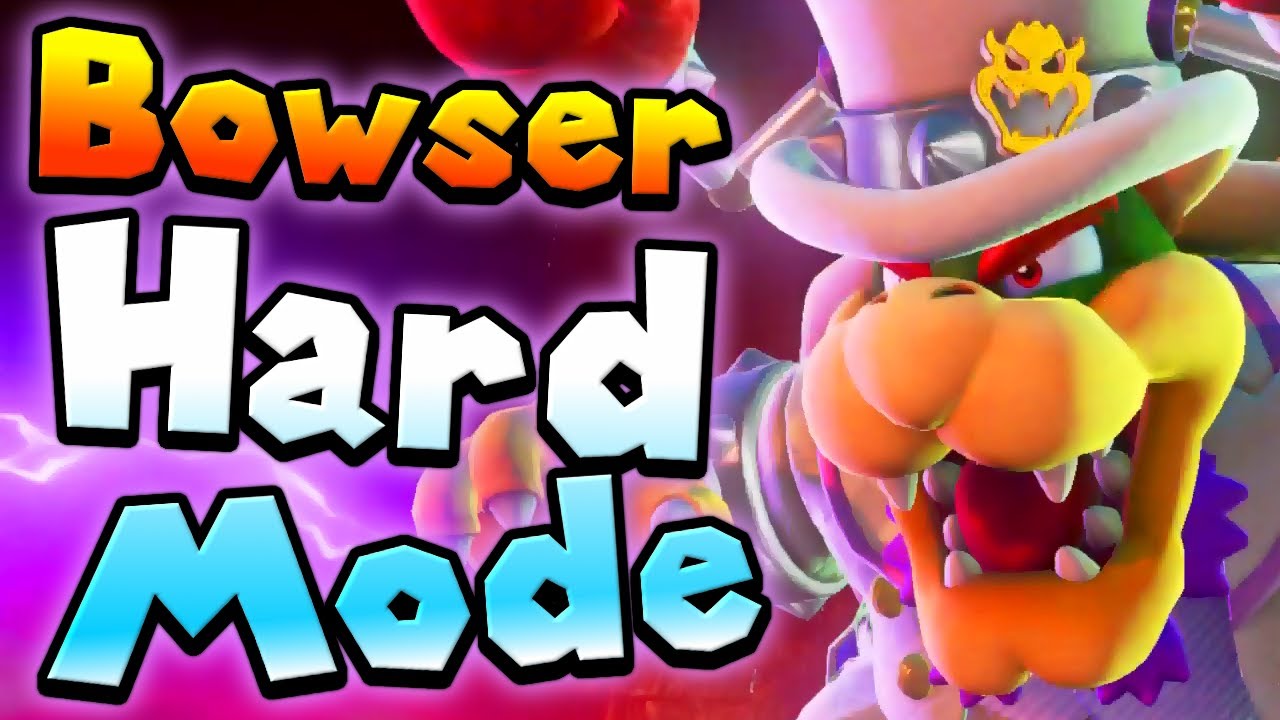 Super Mario Odyssey | BOWSER HARD MODE (Final Boss & Ending)
