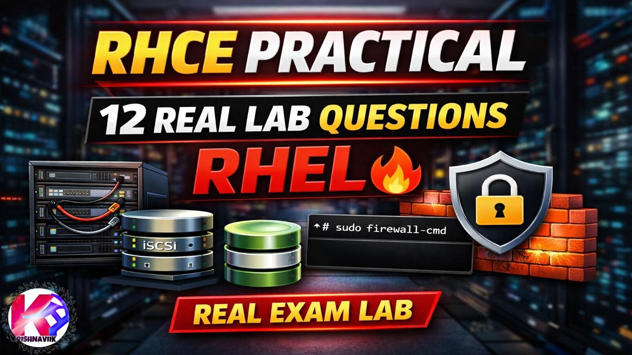 Failing RHCE? These 12 Labs Decide It ❌