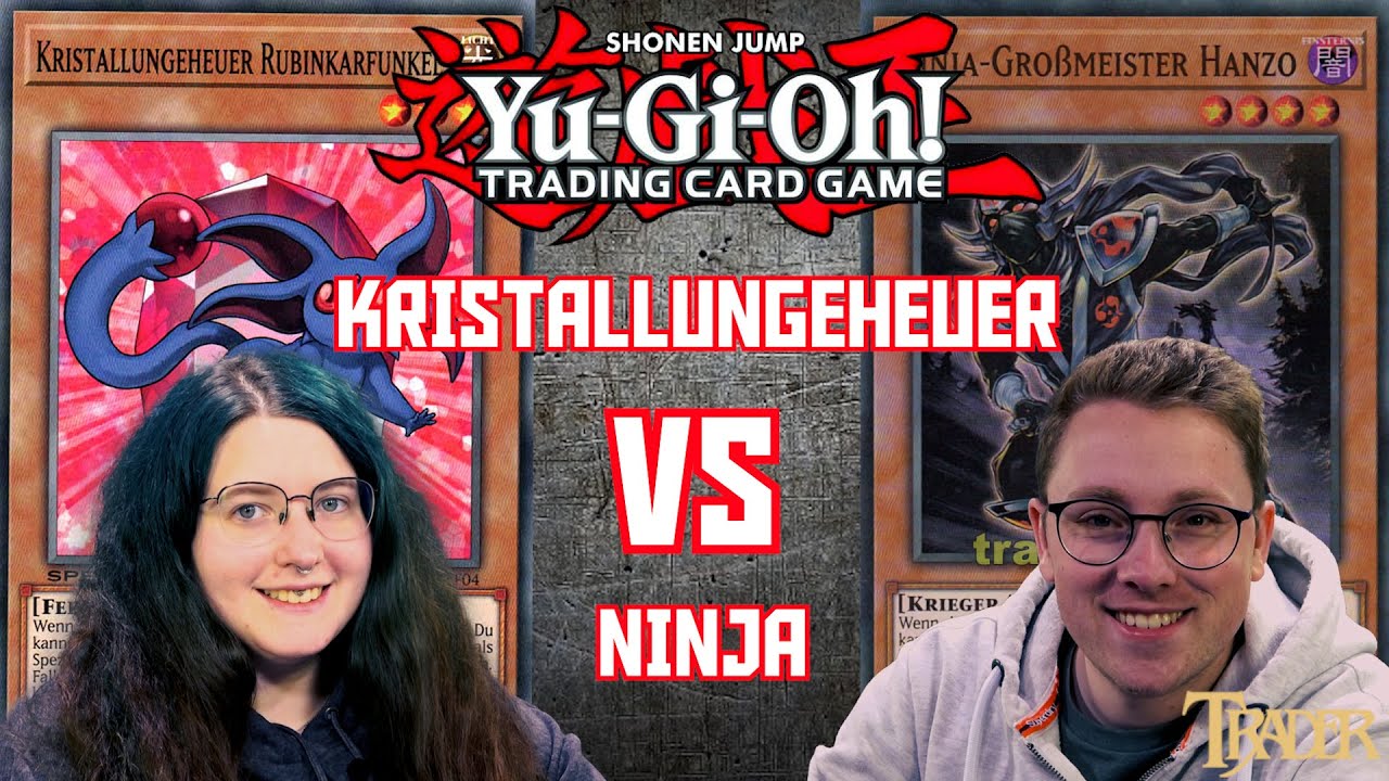 YuGiOh Kristallungeheuer VS Ninja deutsch | Stream Duell 526 | crystal beast | Trader | Master Duel
