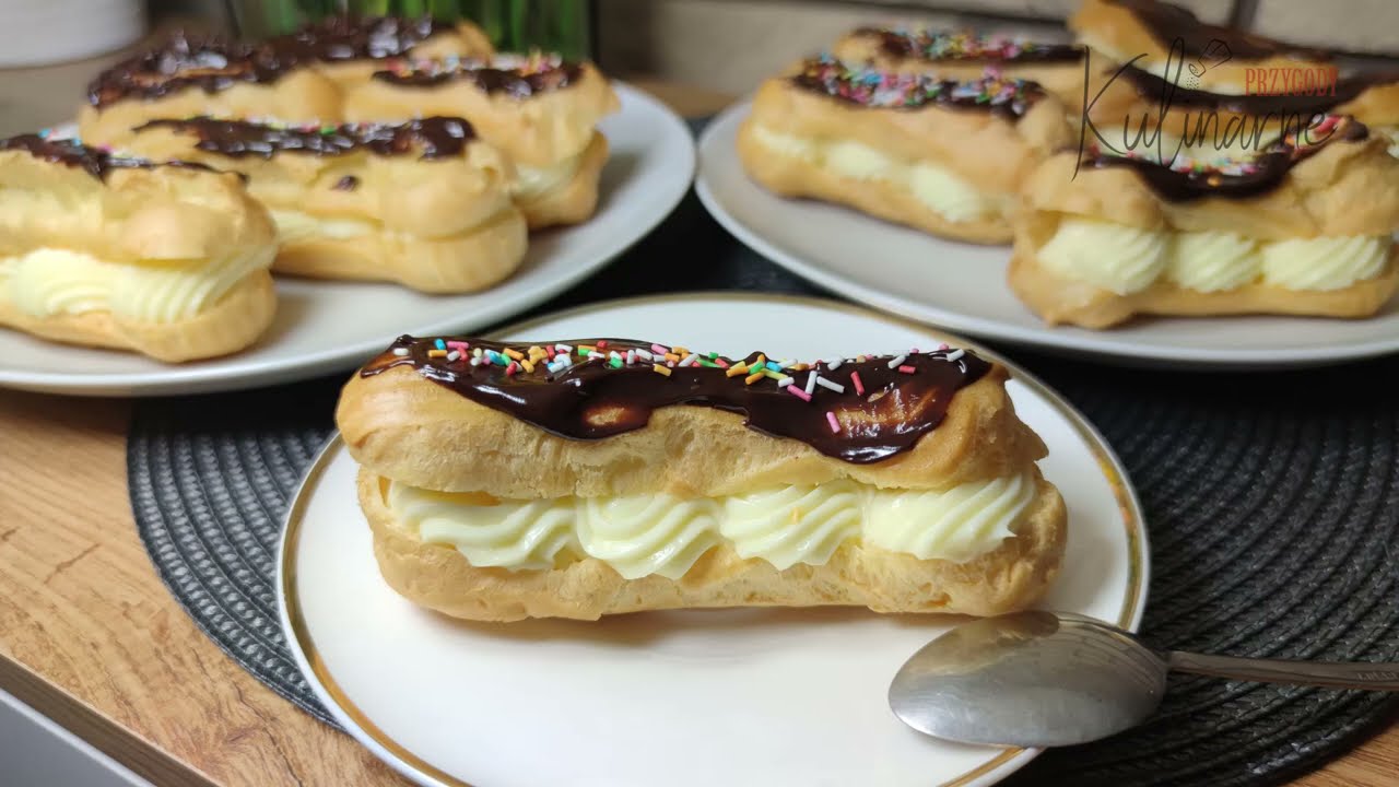 😍 Эклеры с пудинг-кремом 😍