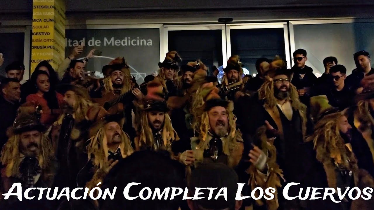LOS CUERVOS I ACTUACIÓN COMPLETA I ESCALERA DE MEDICINA (Antologia de Martínez Ares)