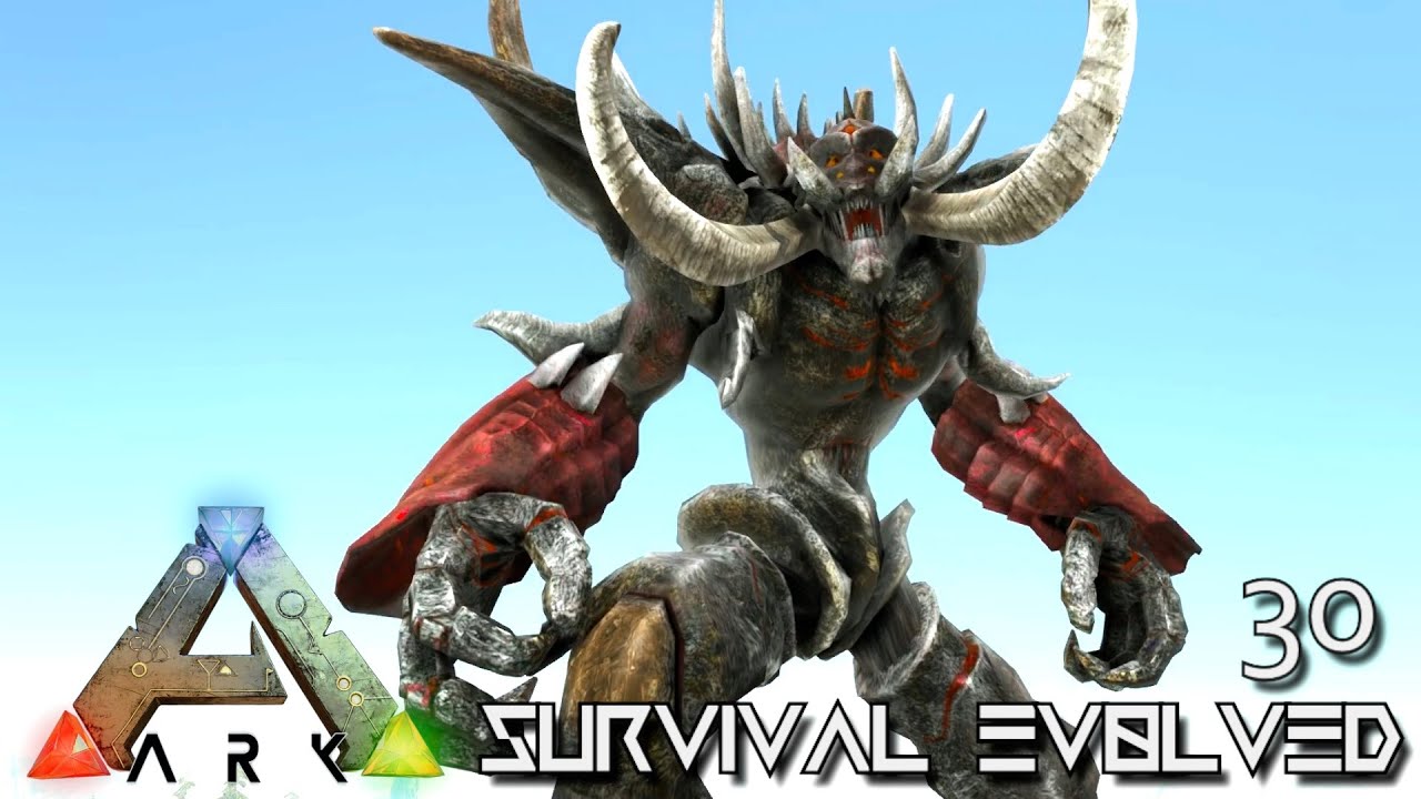 ARK: SURVIVAL EVOLVED - БОЛРОГ ОГНЕННЫЙ СТИХИЙНЫЙ ДЕМОН !!! ВАЛЬГУЭРО АРХАИЧНОЕ ВОЗНЕСЕНИЕ ПИРИЯ E30