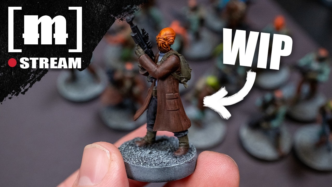 MAR 18 - Painting with 1-Step! | Put Paint... ON MODEL.