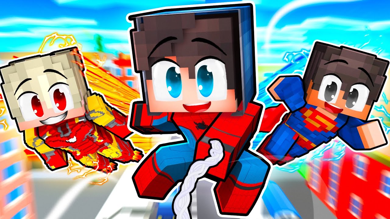 Učíme se nové SUPERSCHOPNOSTI v Minecraftu!🦸