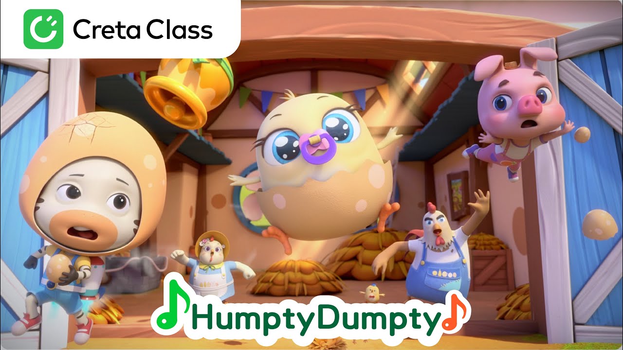 HUMPTY DUMPTY Nursery Rhymes Song for Kids
