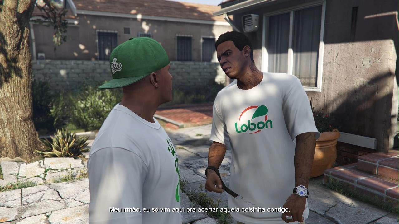 Easter egg do CJ e treta na Grove Street! - Grand Theft Auto V