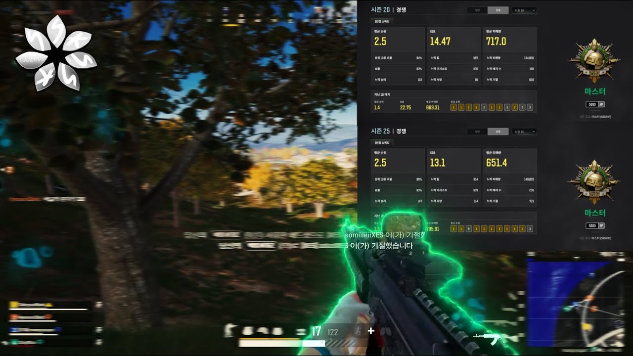20,25시즌 5000점의 카카오랭커 | Team SinSeKai ' Smile ' 배그 매드무비 PUBG Highlights 4K