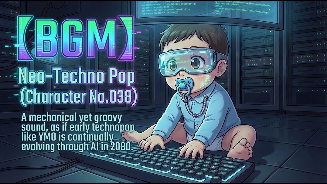 【BGM】Neo-Techno Pop (Character No.038)