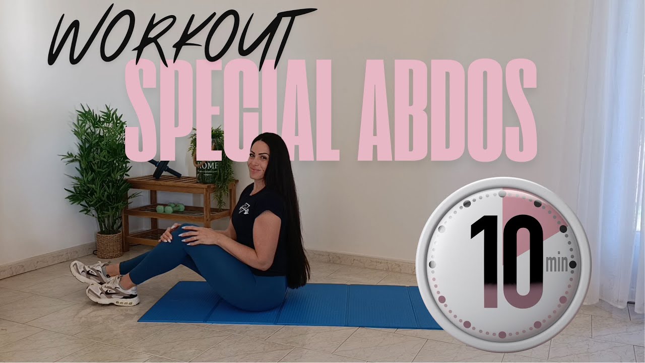 Abdos en 10 MINUTES – Brûle le ventre à la maison (Sans matériel)